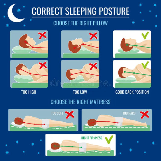 Improving Sleep Posture to Avoid Neck and Back Pain