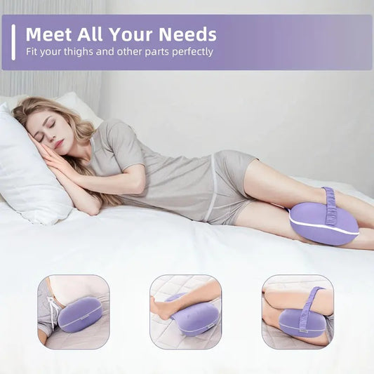 Memory Foam Leg Pillow - Ultimate Side Sleeper Comfort