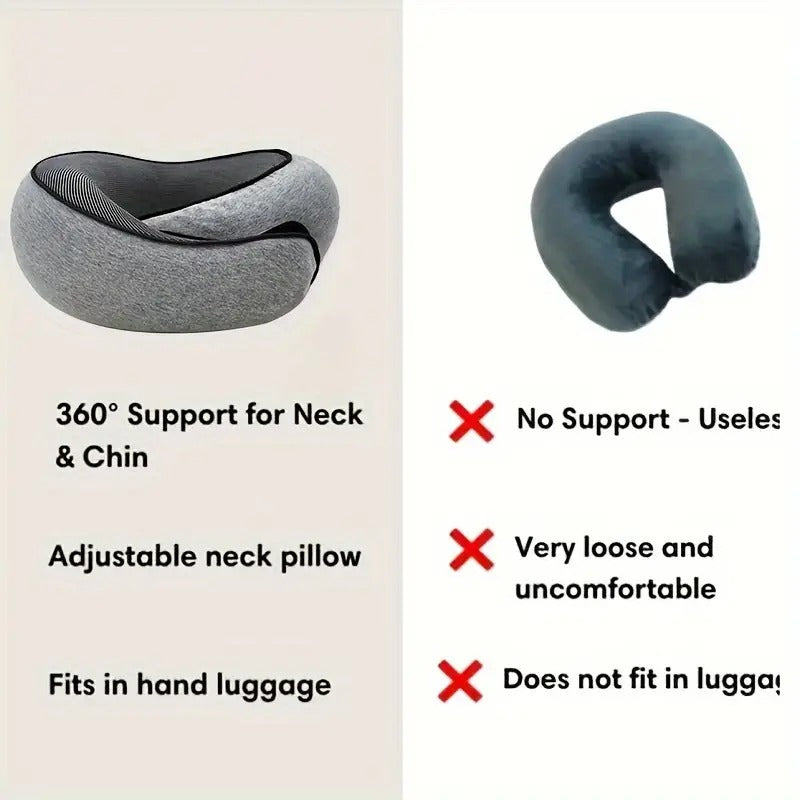 Ultimate Memory Foam Pillow - U-shape for Neck Ergonomic Support