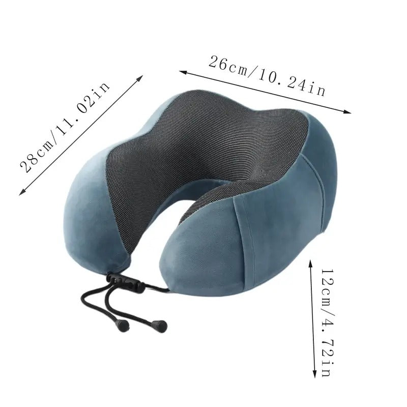 Ultra-Comfort Pillow, Ergonomic U-Shape Neck Support