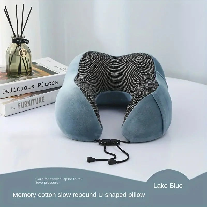 Ultra-Comfort Pillow, Ergonomic U-Shape Neck Support