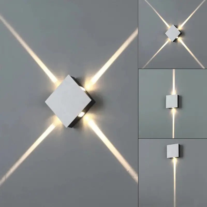 Modern LED Wall Sconce - Sleek Aluminum Design