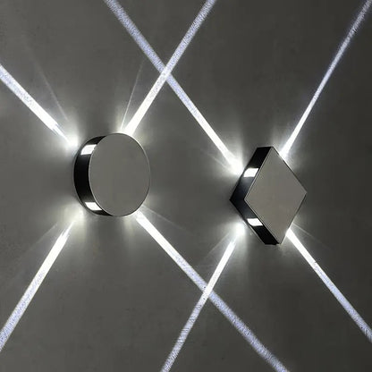 Modern LED Wall Sconce - Sleek Aluminum Design