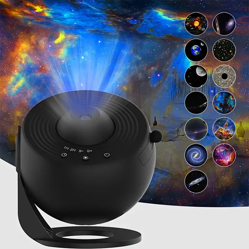 Globe Black Projection Lamp, Starry Sky Lamp