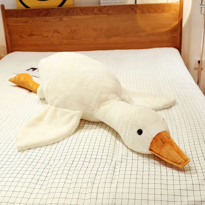 White Goose Plush Toys, Goose Sleep Pillow Cushion Soft Stuffed