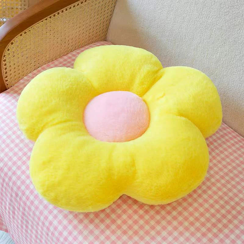 Stuffed Flower Seat Cushion