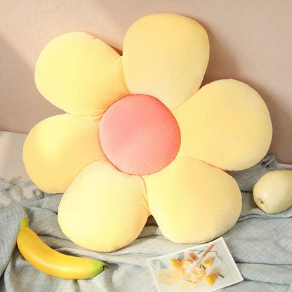 Flower Shaped Stuffed Pillow